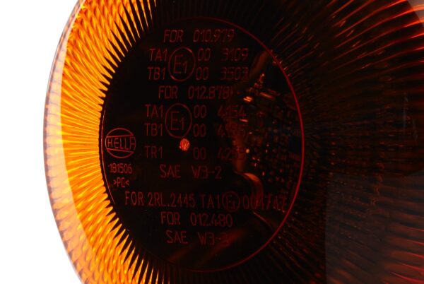 LED-Strobe-type Beacon - RotaLED - 12/24V - yellow (amber) (image 5)