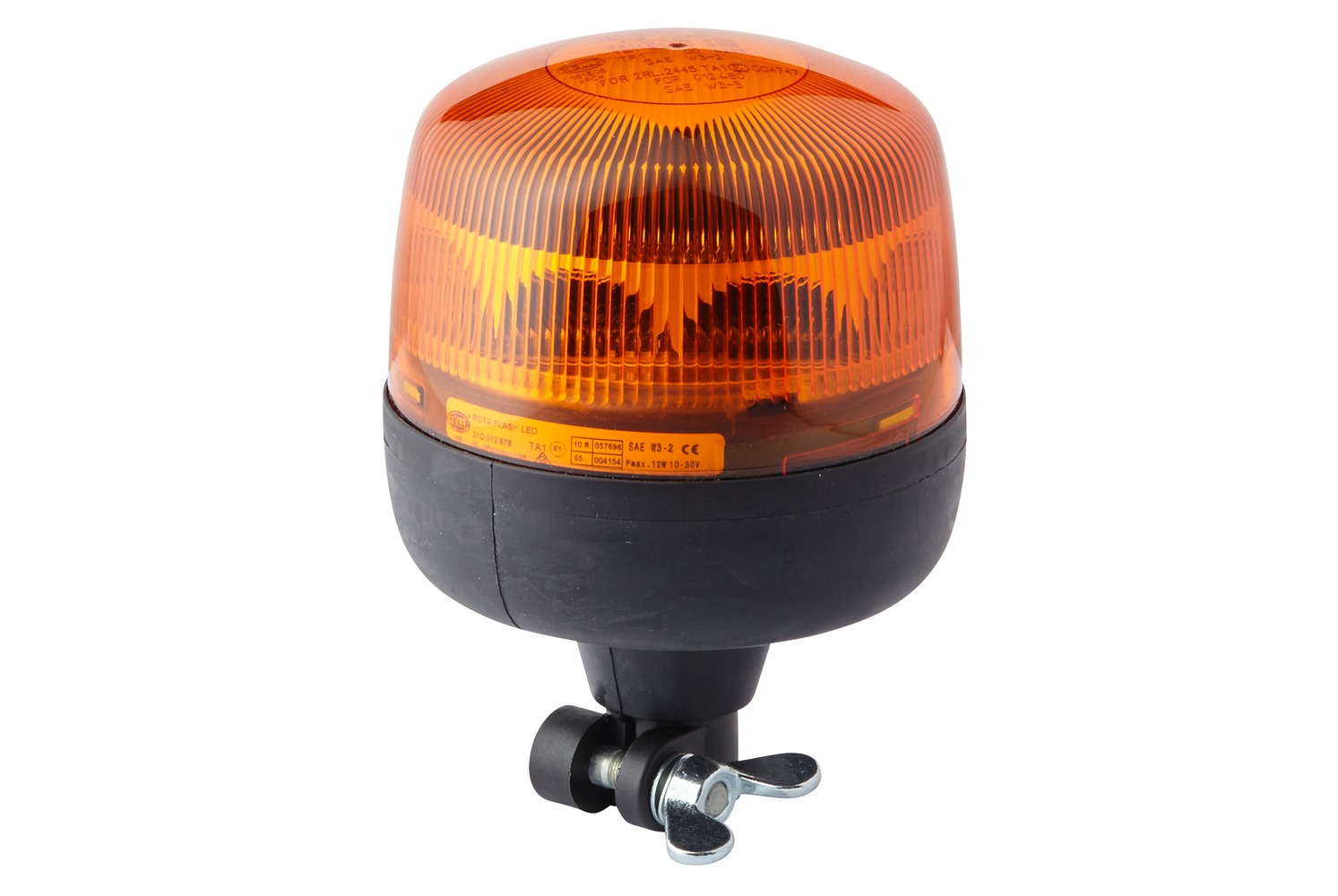 LED-Strobe-type Beacon - RotaLED - 12/24V - yellow (amber)