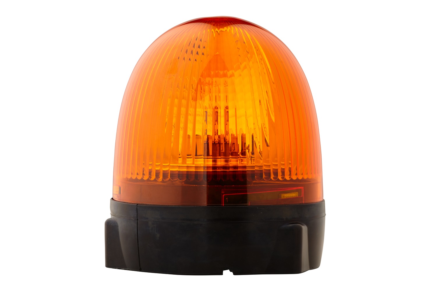 Halogen-Rotating Beacon - Rota Compact - 12V - yellow (amber) - Image 2