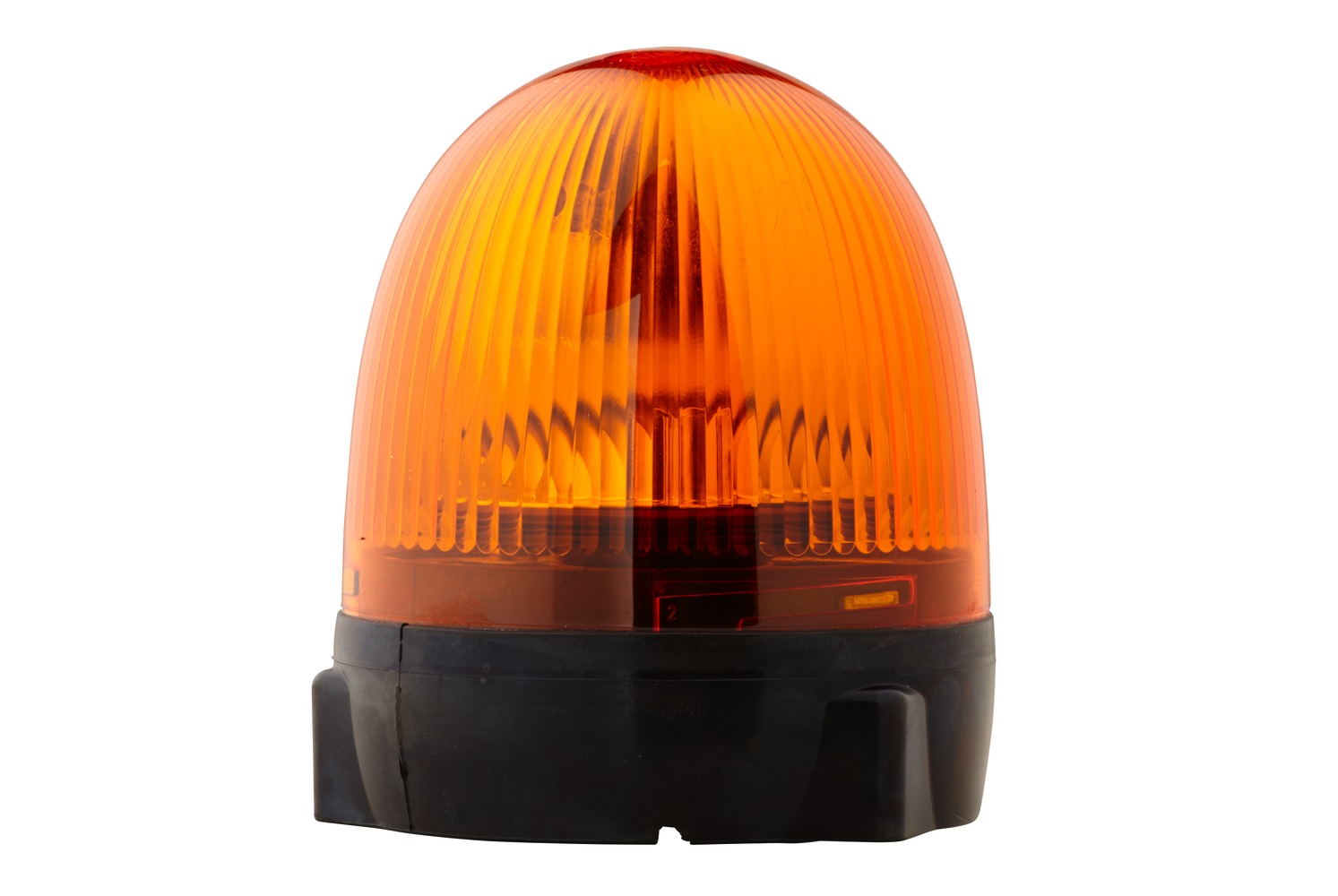 Halogen-Rotating Beacon - Rota Compact - 24V - yellow (amber) - Image 2