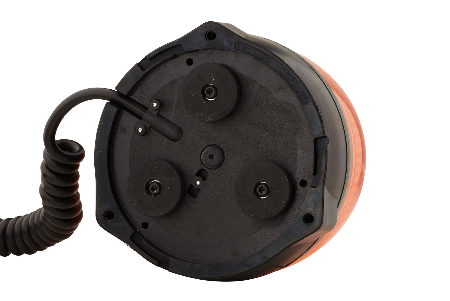 Halogen-Rotating Beacon - Rota Compact - 12V - yellow (amber) - Image 3