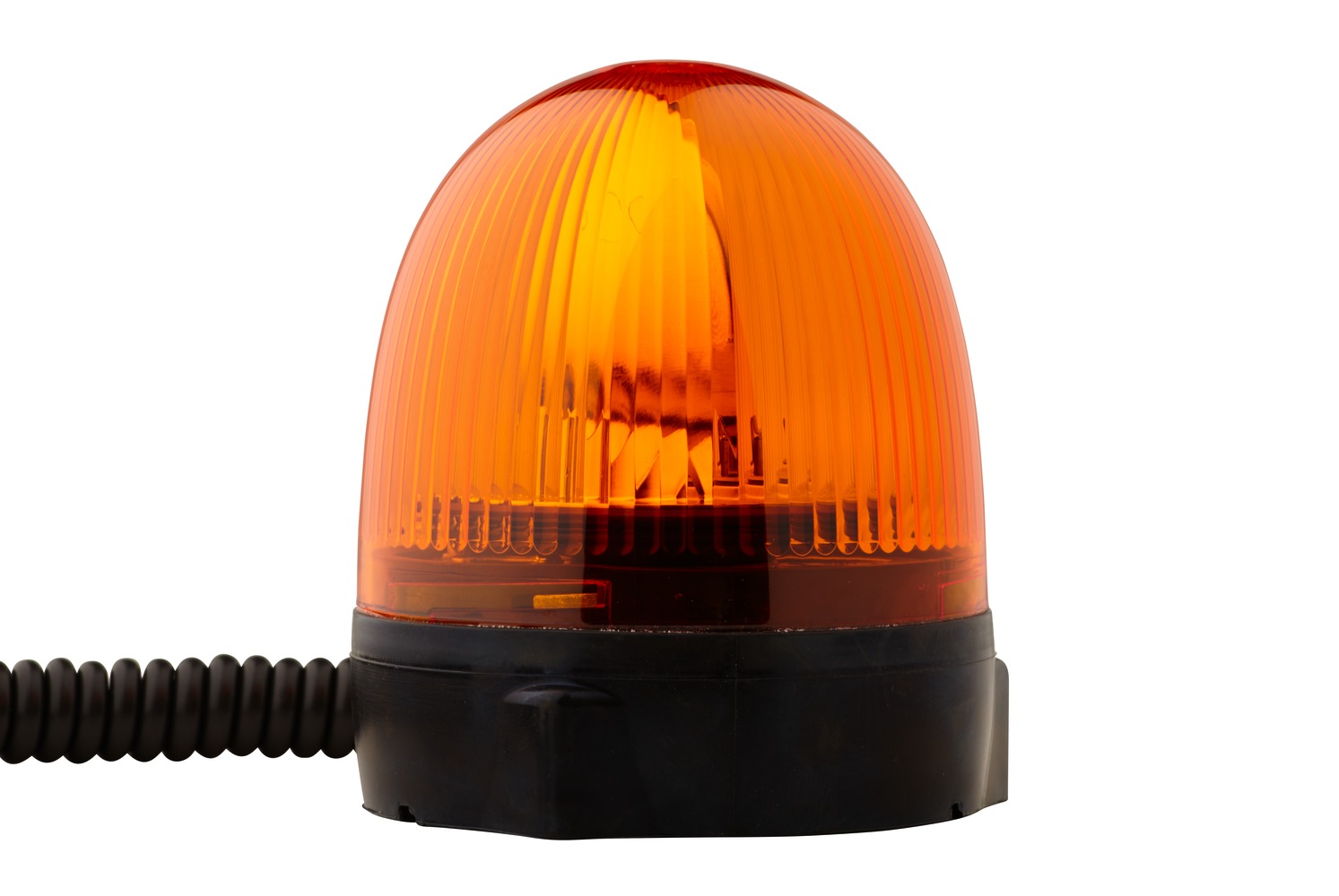 Halogen-Rotating Beacon - Rota Compact - 24V - yellow (amber) - Image 2