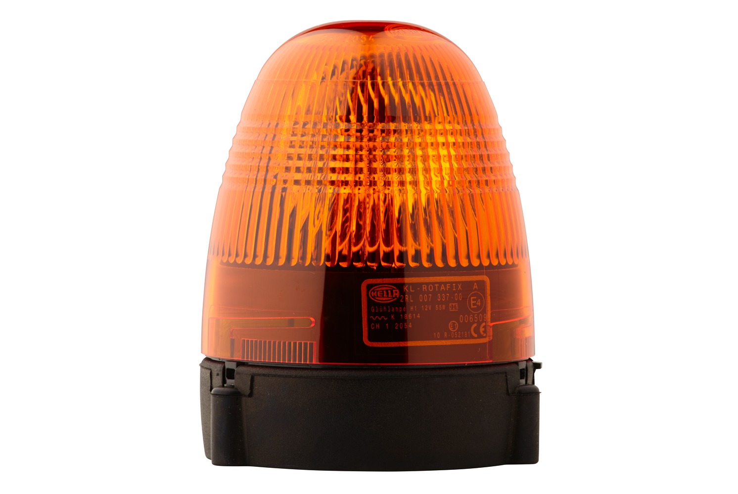 Halogen-Rotating Beacon - KL Rotafix - 12V - yellow (amber) - Image 2