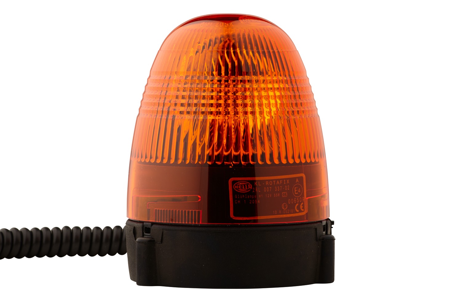 Halogen-Rotating Beacon - KL Rotafix - 12V - yellow (amber) - Image 2