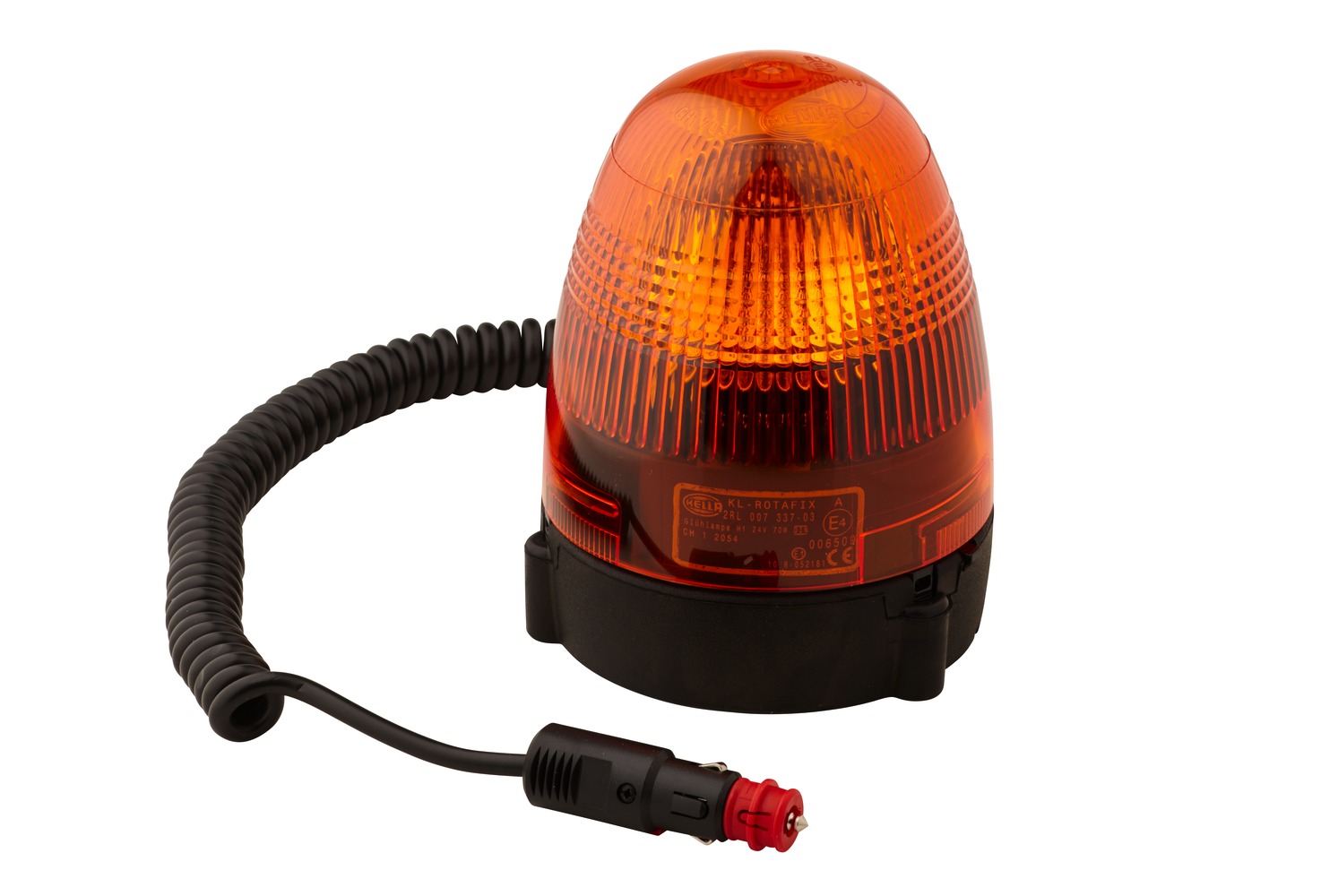 Halogen-Rotating Beacon - KL Rotafix - 24V - yellow (amber)
