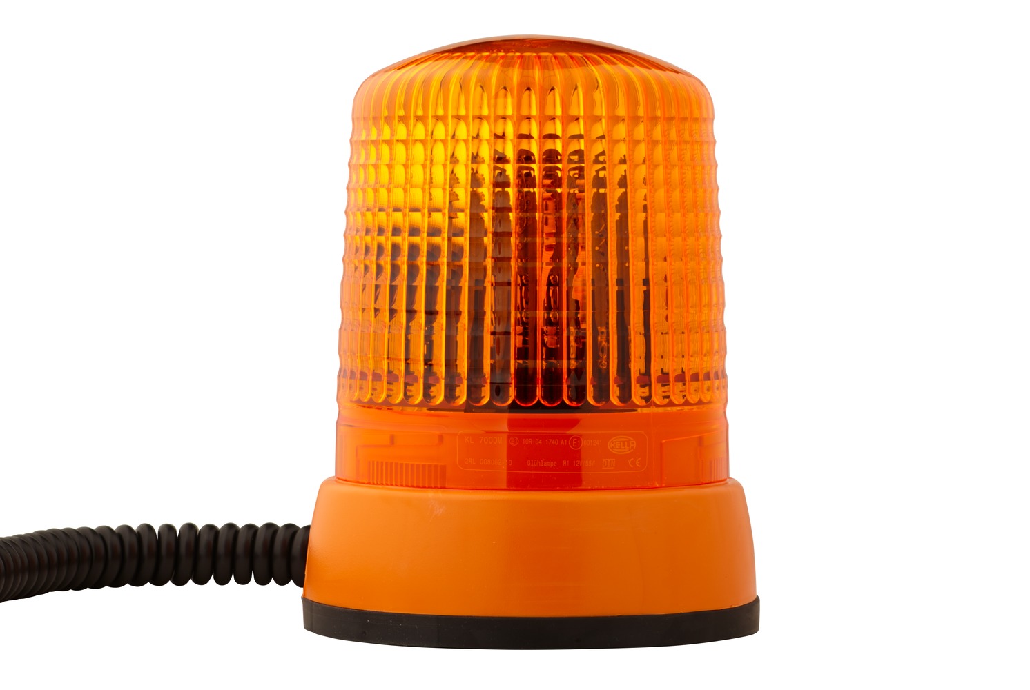 Halogen-Rotating Beacon - KL 7000 - 12V - yellow (amber) - Image 2