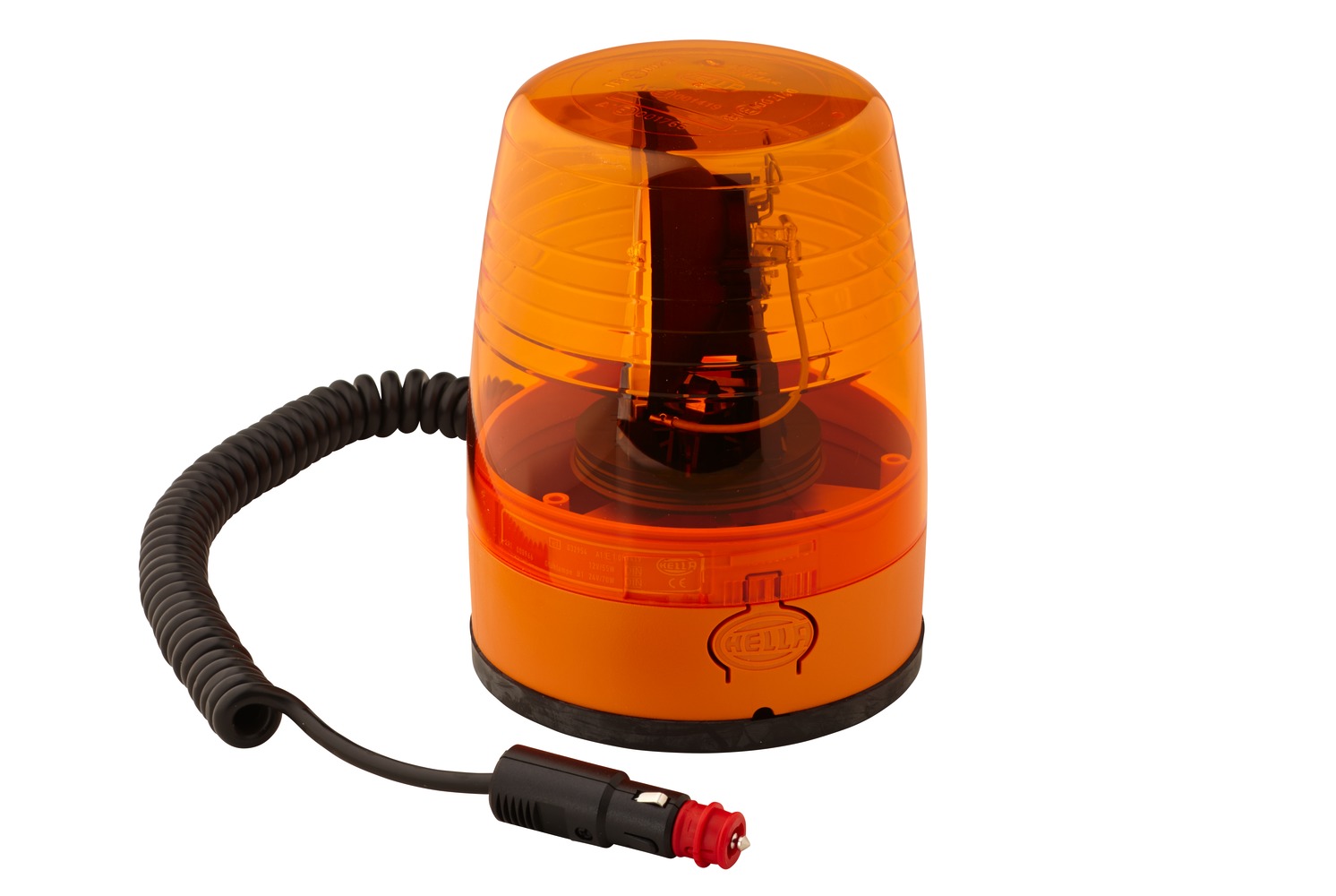Halogen-Rotating Beacon - KL JuniorPlus - 12V - yellow (amber)