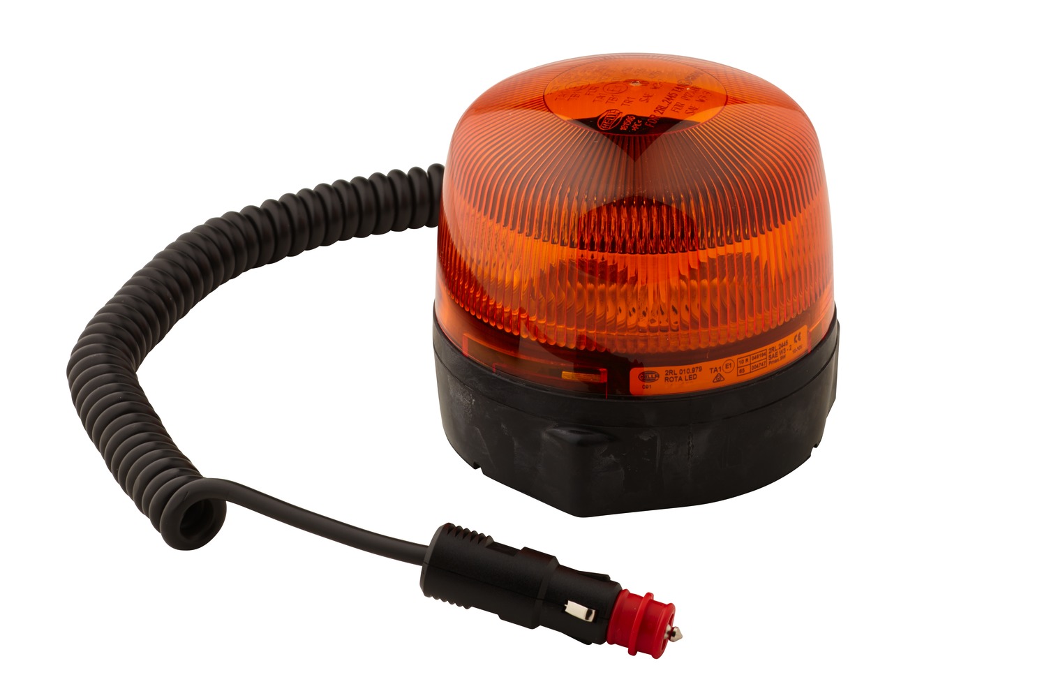 LED-Rotating Beacon - RotaLED - 12/24V - yellow (amber)