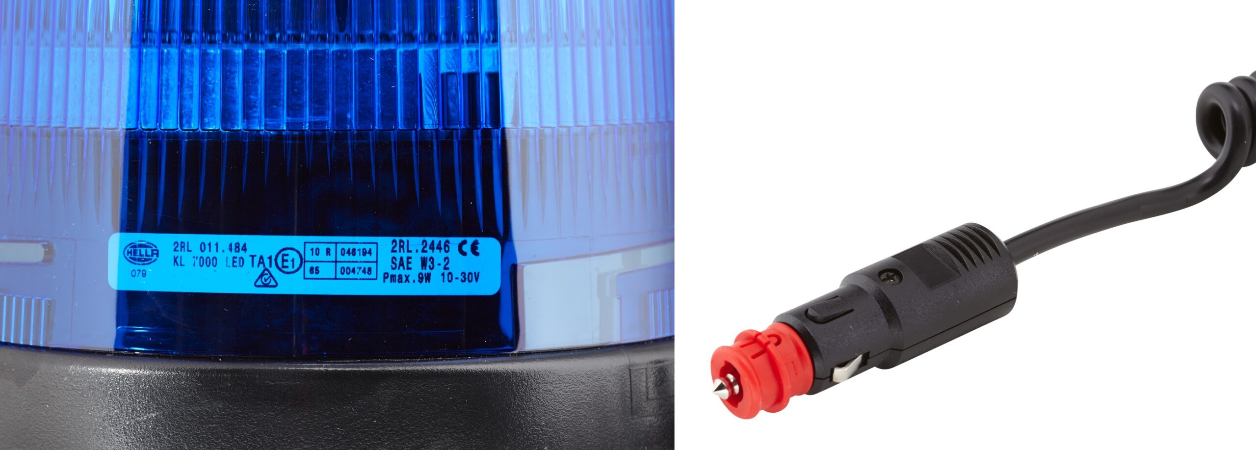 LED-Rotating Beacon - KL 7000 - 12/24V - Blue - Image 4