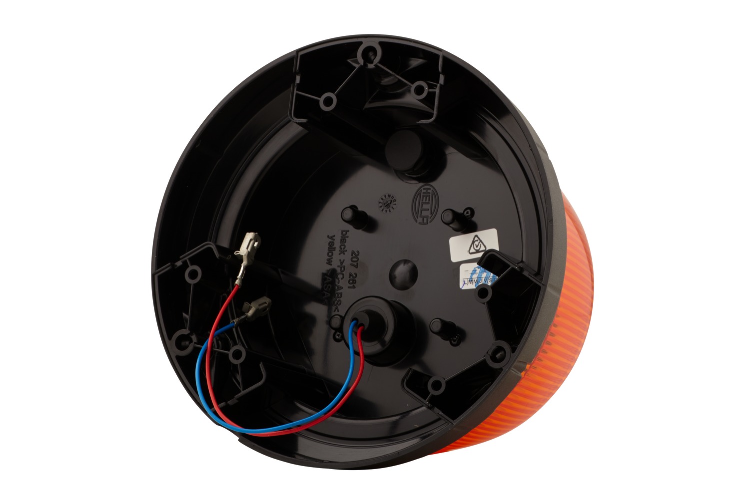 LED-Rotating Beacon - RotaLED Compact - 12/24V - yellow (amber) - Image 3