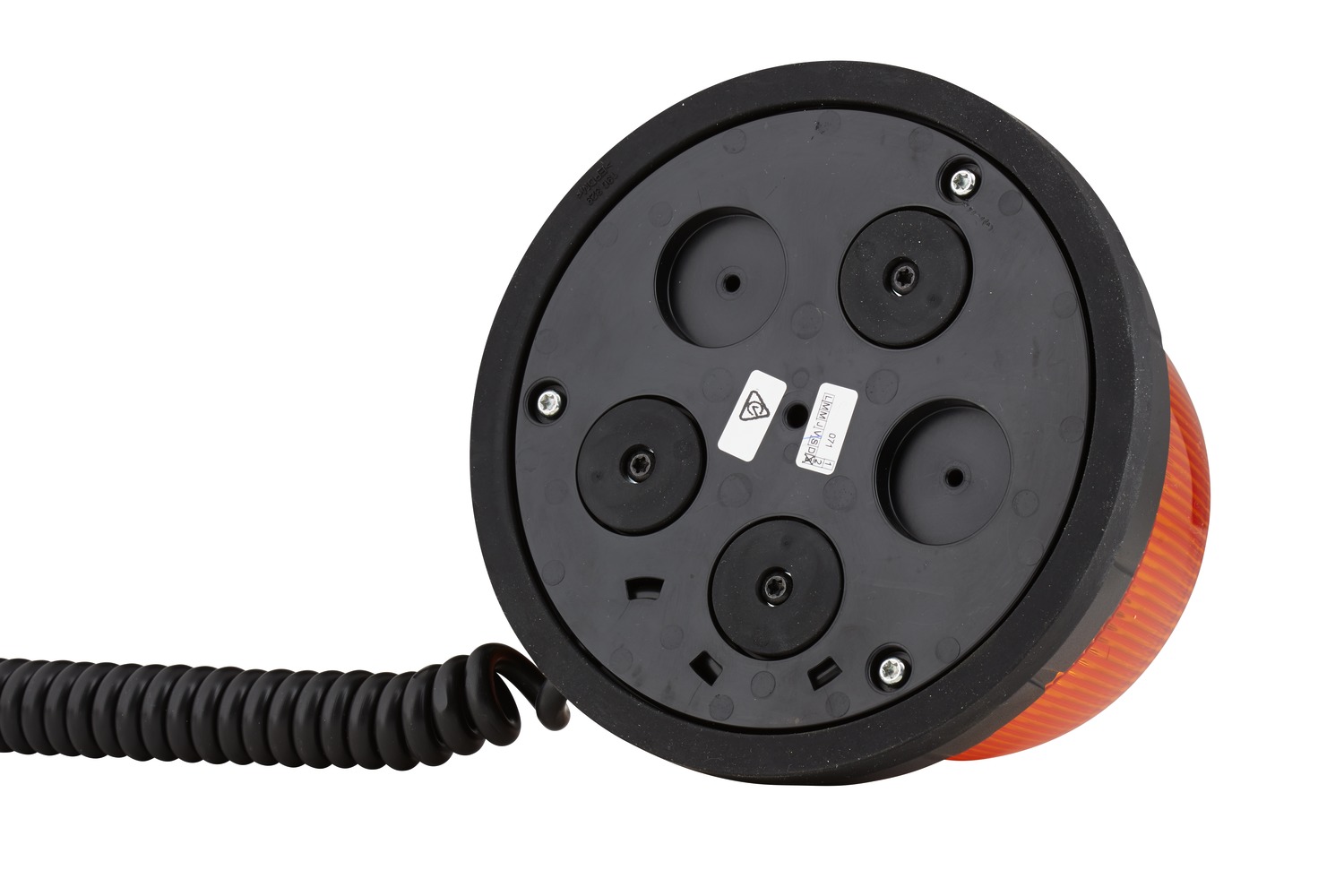 LED-Rotating Beacon - RotaLED Compact - 12/24V - yellow (amber) - Image 3