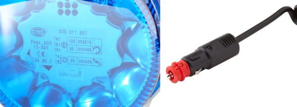 LED-Strobe-type Beacon - K-LED 2.0 M - 12/24V - Blue (image 4)