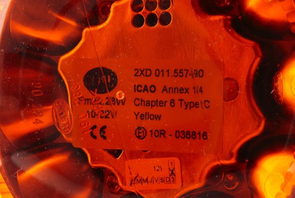 LED-Strobe-type Beacon - K-LED 2.0 R - 12/24V - yellow (amber) (image 5)