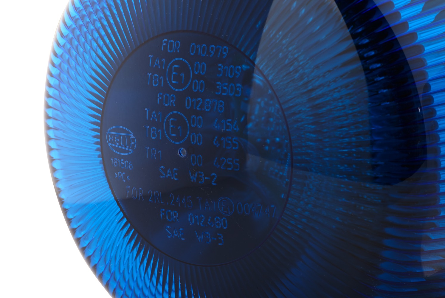 LED-Strobe-type Beacon - RotaLED - 12/24V - Blue - Image 4