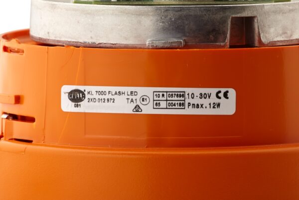 LED-Strobe-type Beacon - KL 7000 - 12/24V - yellow (amber) (image 5)