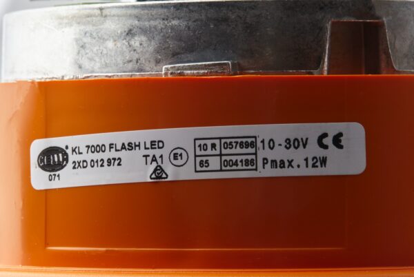 LED-Strobe-type Beacon - KL 7000 - 12/24V - yellow (amber) (image 5)