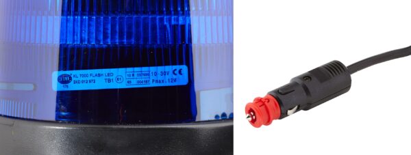 LED-Strobe-type Beacon - KL 7000 - 12/24V - Blue (image 4)