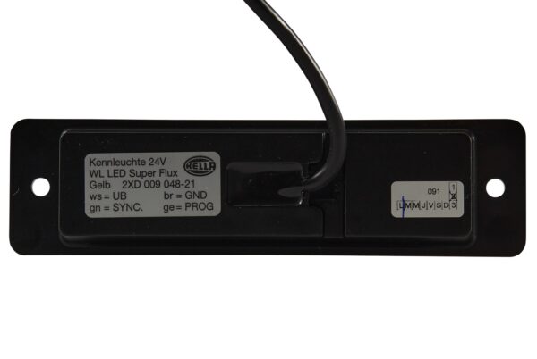 LED-Strobe-type Beacon - WL-LED - 24V - yellow (amber) (image 4)