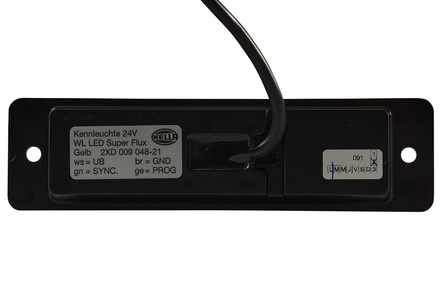 LED-Strobe-type Beacon - WL-LED - 24V - yellow (amber) - Image 4