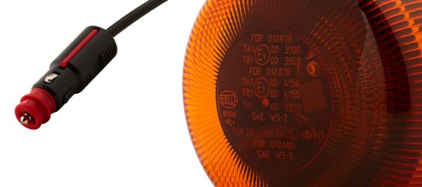 LED-Strobe-type Beacon - RotaLED - 12/24V - yellow (amber) (image 4)