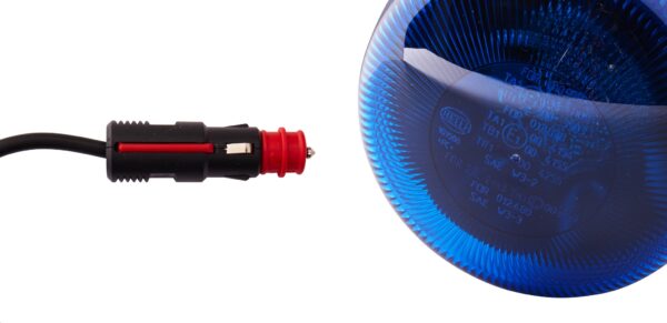 LED-Strobe-type Beacon - RotaLED - 12/24V - Blue (image 4)