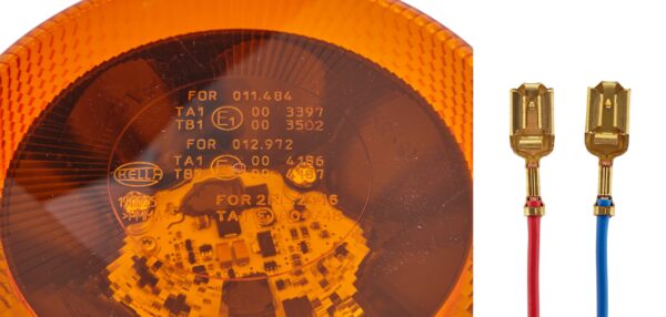 LED-Rotating Beacon - KL 7000 - 12/24V - yellow (amber) (image 4)