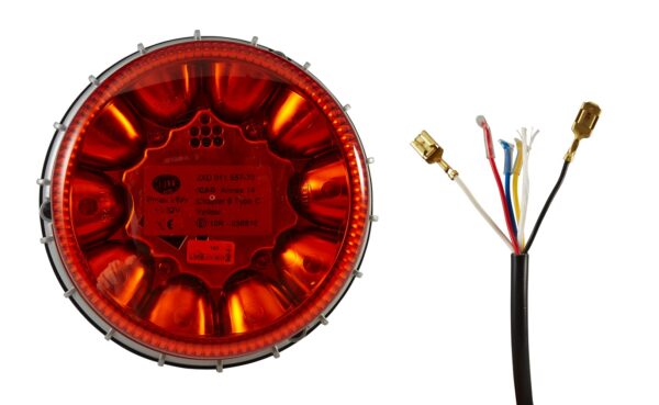 LED-Strobe-type Beacon - K-LED 2.0 F - 12/24V - yellow (amber) (image 5)