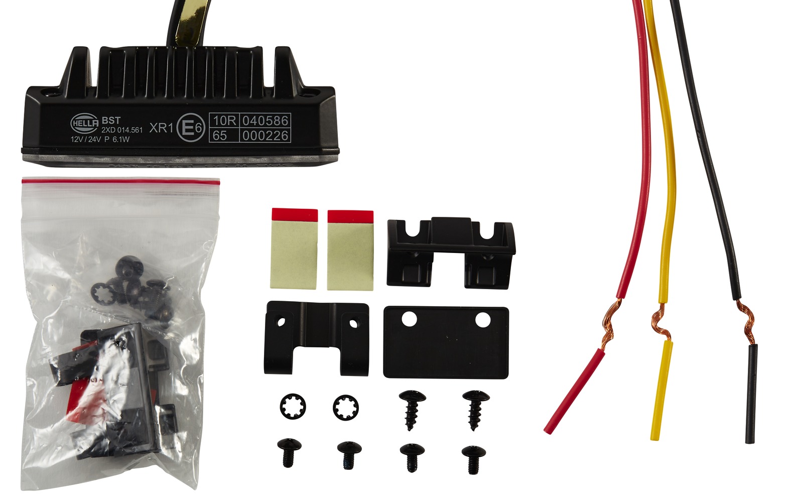 LED-Strobe-type Beacon - BST - 12/24V - Red - Image 5