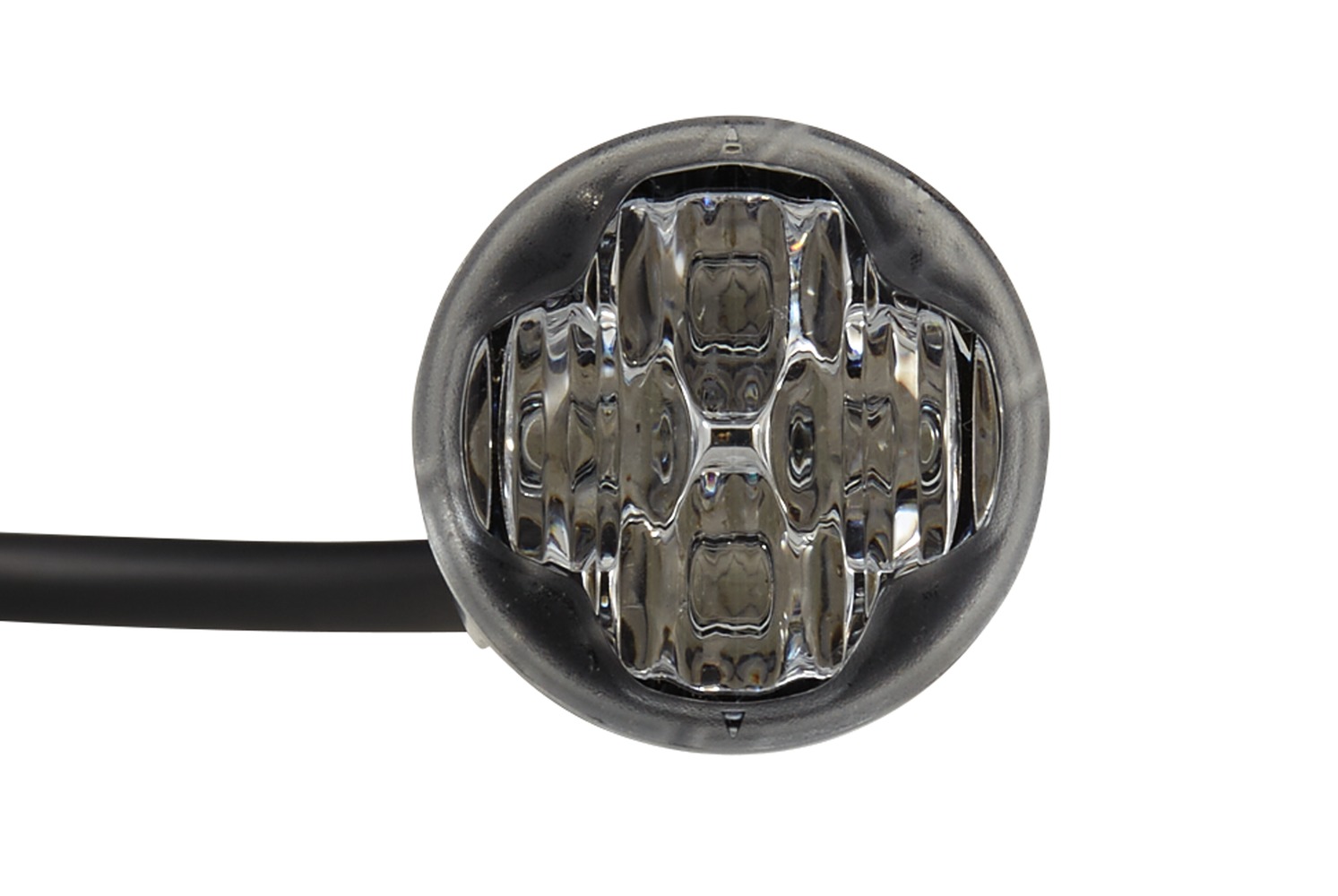 LED-Strobe-type Beacon - BST-Round - 24/12V - Red - Image 2