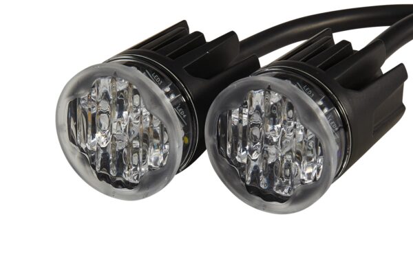 LED-Strobe-type Beacon - BST-Round - 12/24V - Red/Yellow