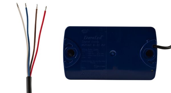 LED-Strobe-type Beacon - Multi F Duraled - 12/24V - Blue (image 5)