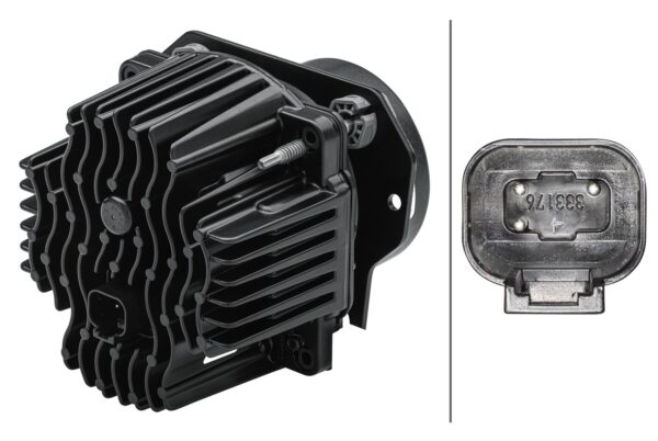 DE/LED-Insert, headlight - 90mm Essential L4565 - 12/24V (image 7)