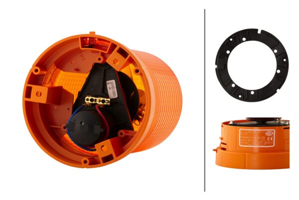 Halogen-Rotating Beacon - KL 710 - 24V - yellow (amber) (image 7)