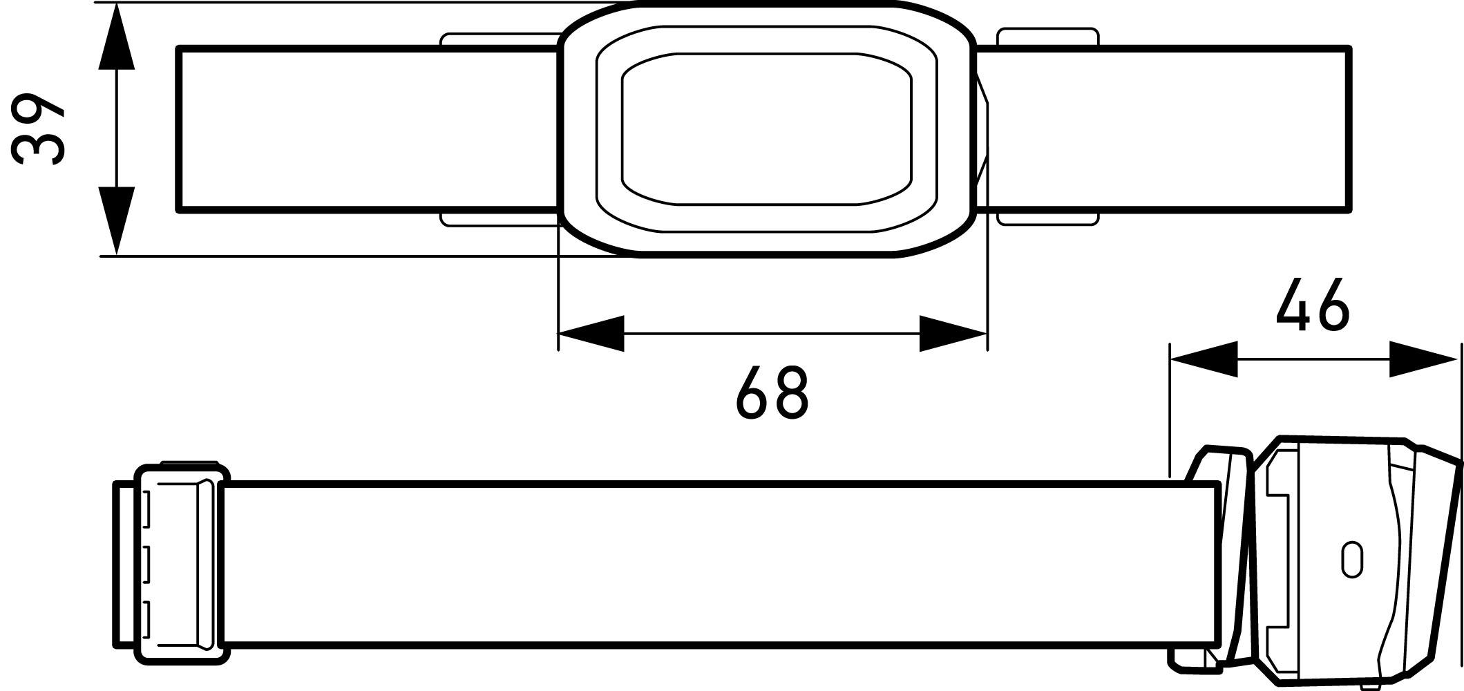 LED-Hand lamp UHL500 - Image 2