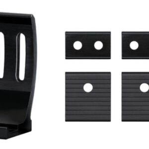 Holder Set, additional headlight - Black Magic Tough Double row Lightbar