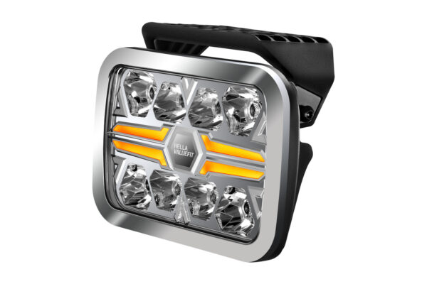 LED-Spotlight - Blade Chrome RE 9" - 12/24V - white/yellow (amber) - 2600lm (image 4)