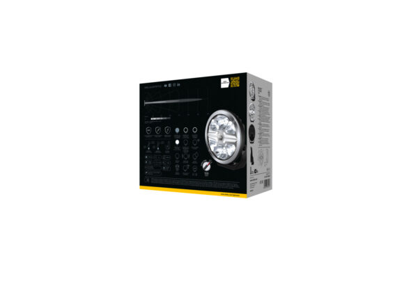 LED-Spotlight - Blade Chrom 7" - 12/24V - white - 1800lm (image 4)