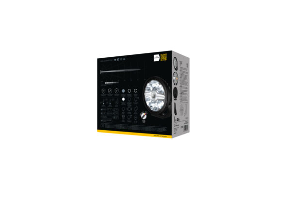 LED-Spotlight - Blade Black 7" - 12/24V - white/yellow (amber) - 1800lm (image 3)