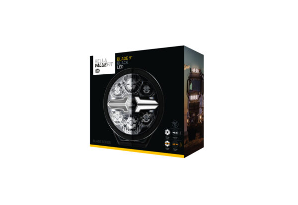 LED-Spotlight - Blade Black  9" - 12/24V - white/yellow (amber) - 1550lm (image 2)
