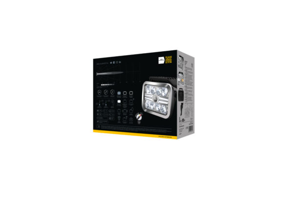 LED-Spotlight - Blade Chrome RE 9" - 12/24V - white/yellow (amber) - 2600lm (image 3)