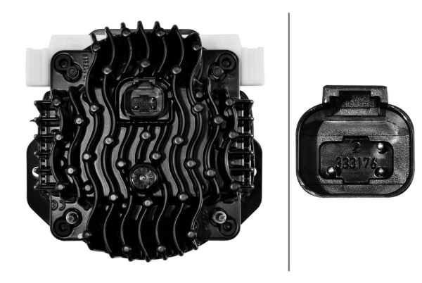 DE/LED-Insert, headlight - 90mm Essential L4565 - 12/24V (image 5)