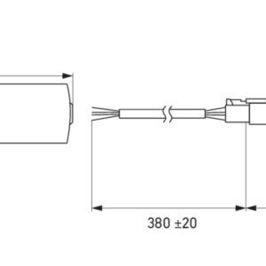 LED-Lightbar - LBE 2 310 - 12/24V - white/yellow (amber) - 6000lm
