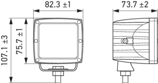 LED-Worklight - 12/30V