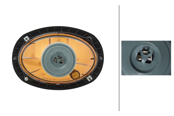 Halogen-Headlight - Oval 120 - 12V - Image 7