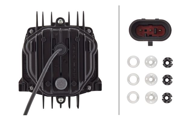 LED/DE-Headlight - 90mm Performance Bi-LED L70 - 24/12V - Image 7