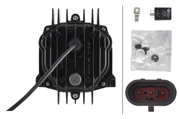 LED/DE-Headlight - 90mm Performance Bi-LED L70 - 24V - Image 7