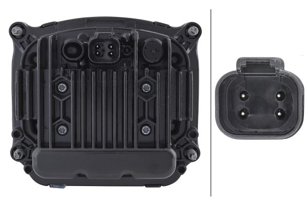 LED/DE-Insert, headlight - 90mm Performance Bi-LED L5570 - 12/24V - Image 7