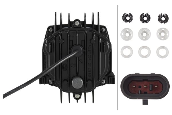 LED/DE-Headlight - 90mm Performance Bi-LED L70 - 24/12V - Image 8