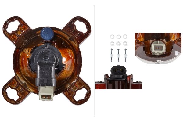 DE/FF/Halogen-Headlight - 90mm Performance - 12V - Image 7