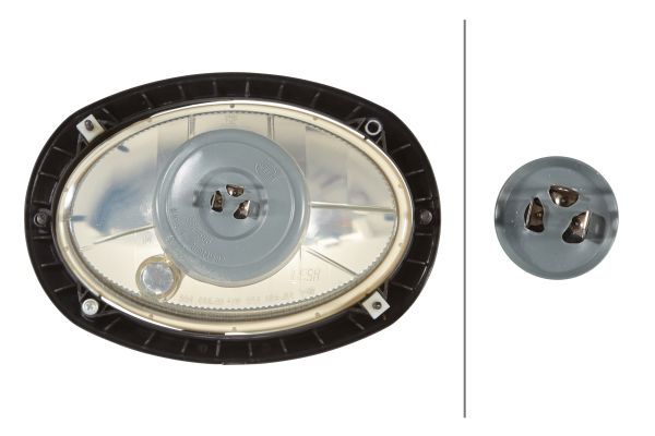 Halogen-Headlight - Oval 120 - 12V - Image 7